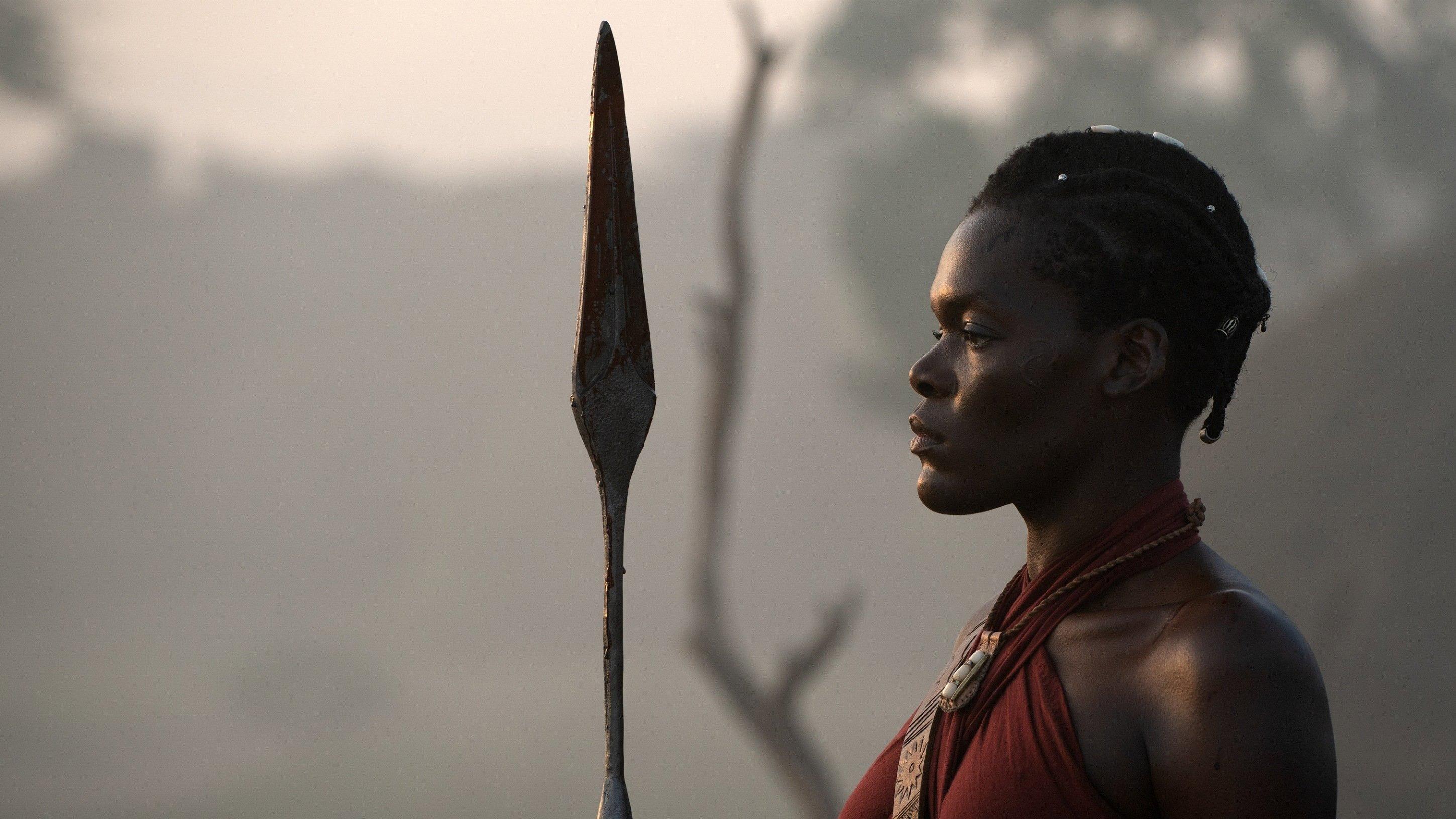 The Woman King 2022 movie scene