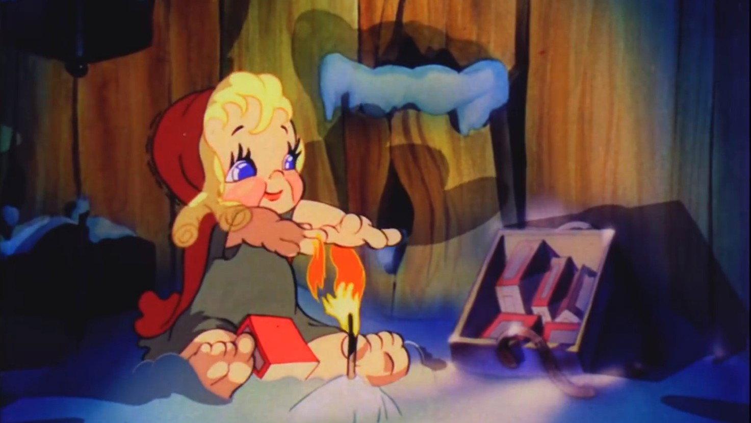 The Little Match Girl 1937 movie scene