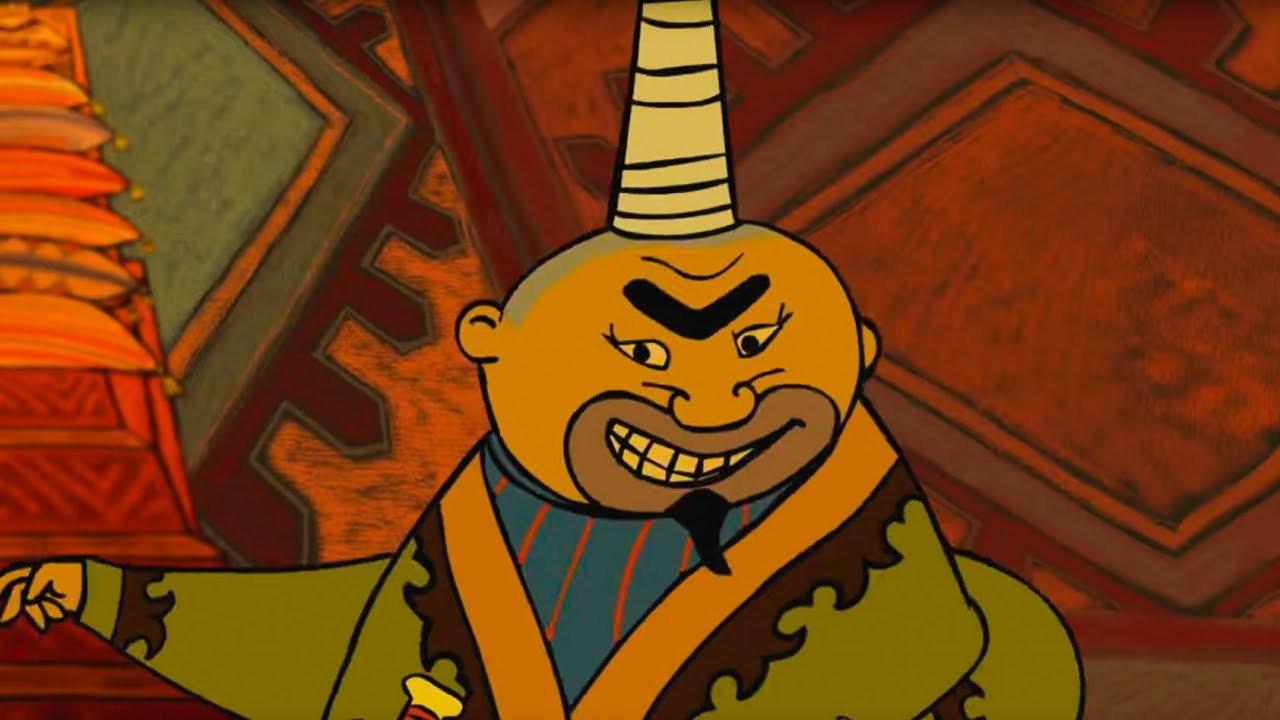 Horned Khan 2009 movie scene