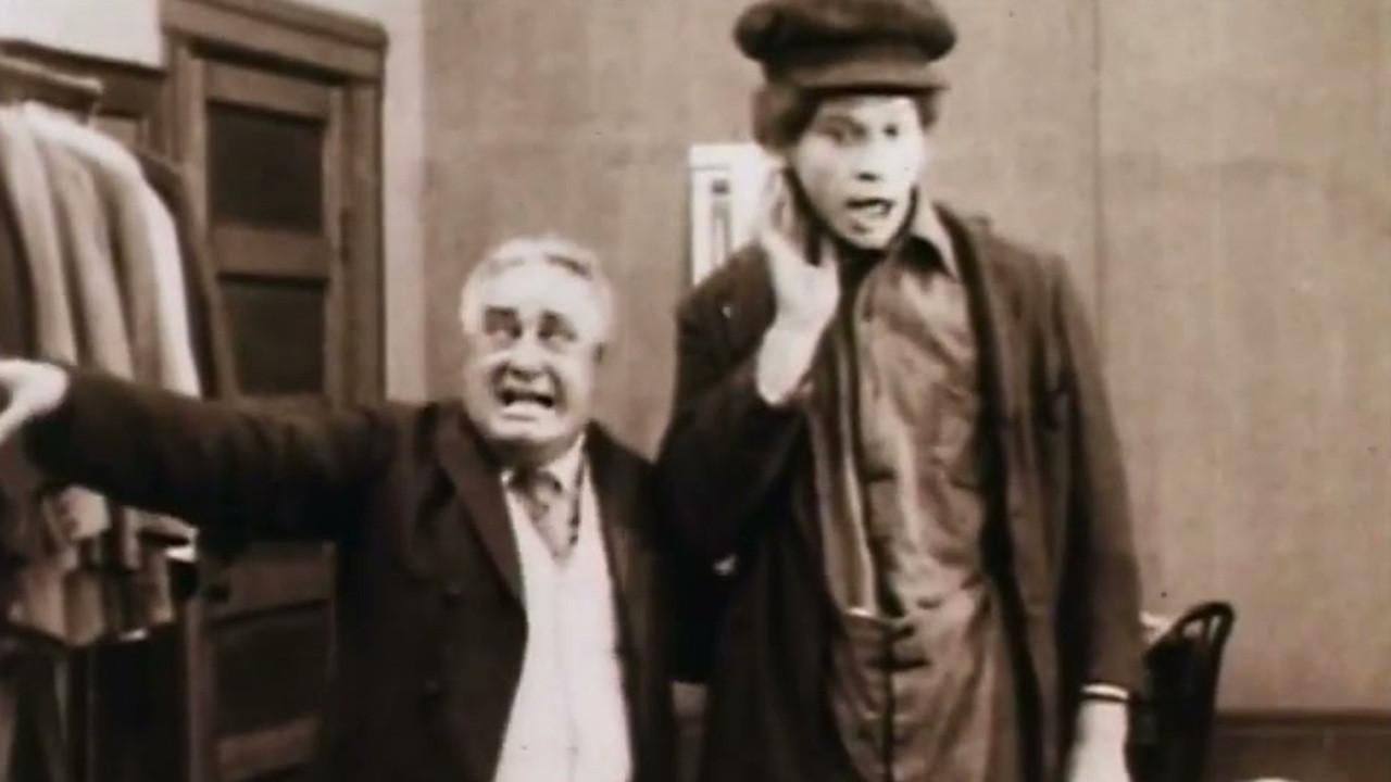 The Laundress 1914 movie scene