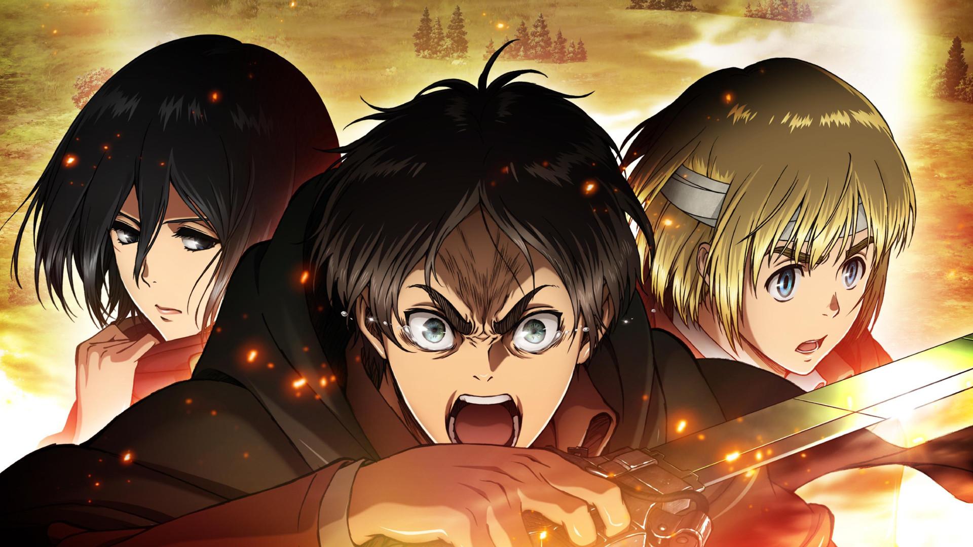Attack on Titan: Wings of Freedom 2015 movie scene