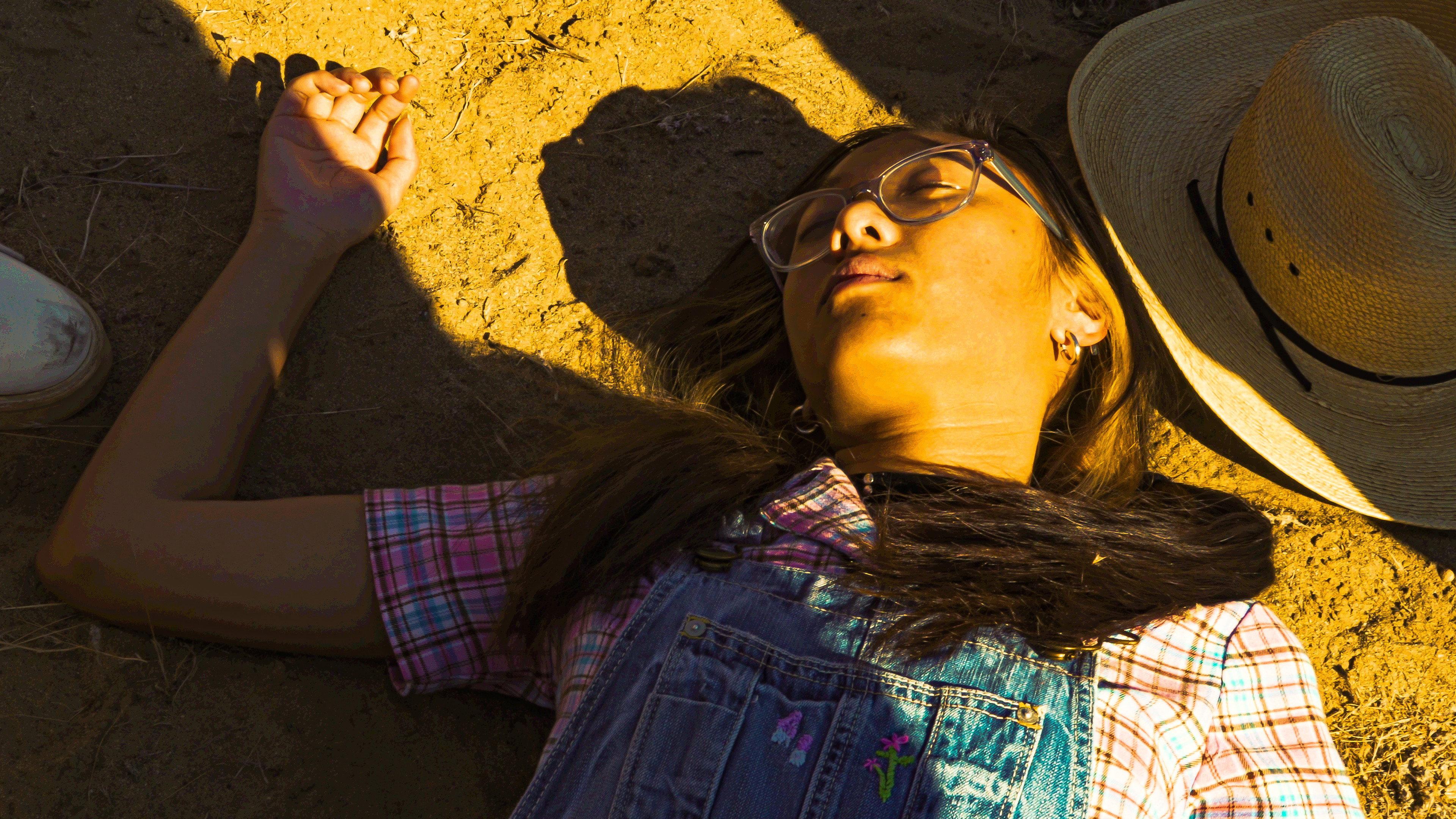 The Heat-Stroke, Heart-Broke Cowgirl 2021 movie scene