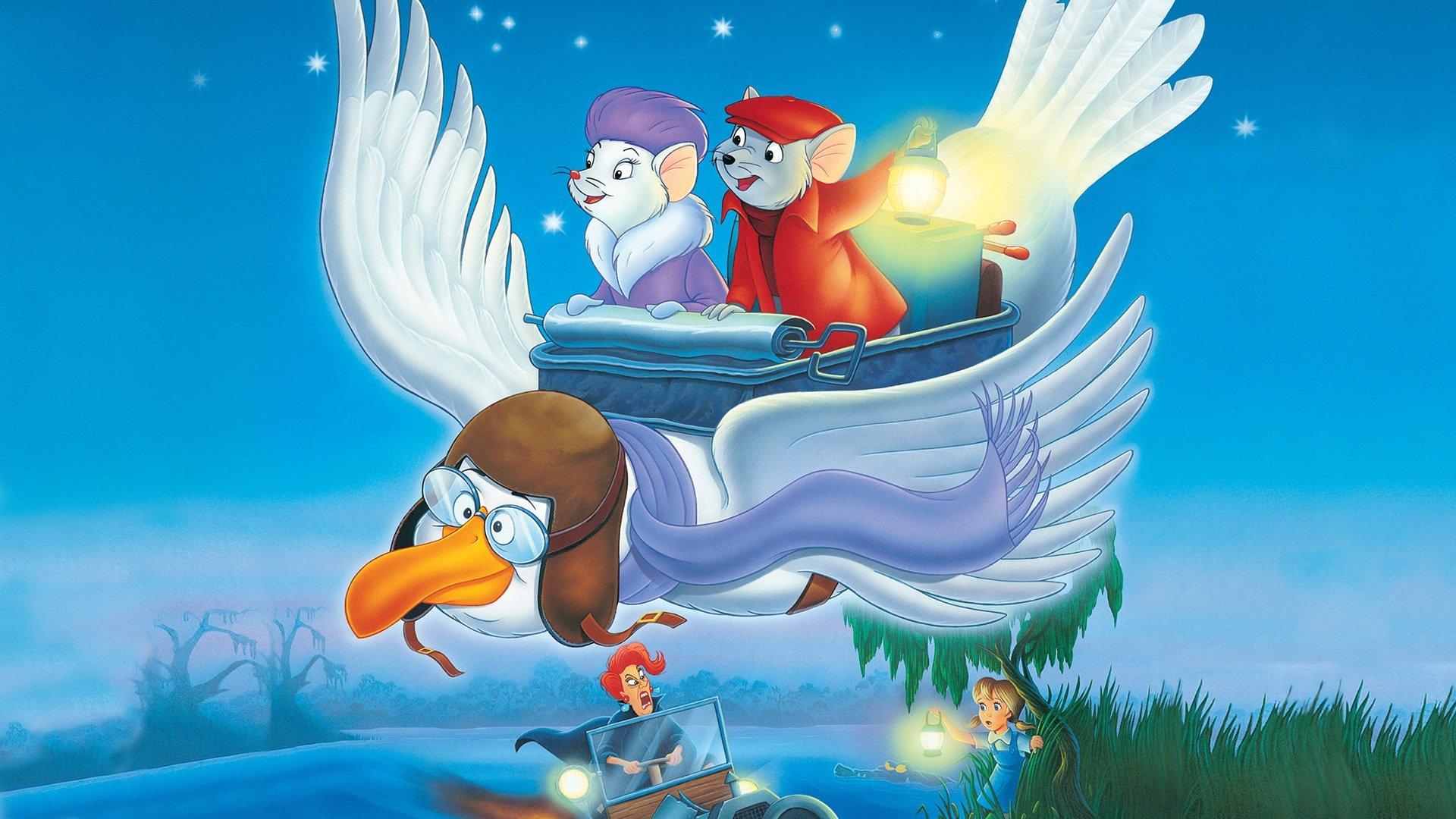The Rescuers 1977 movie scene