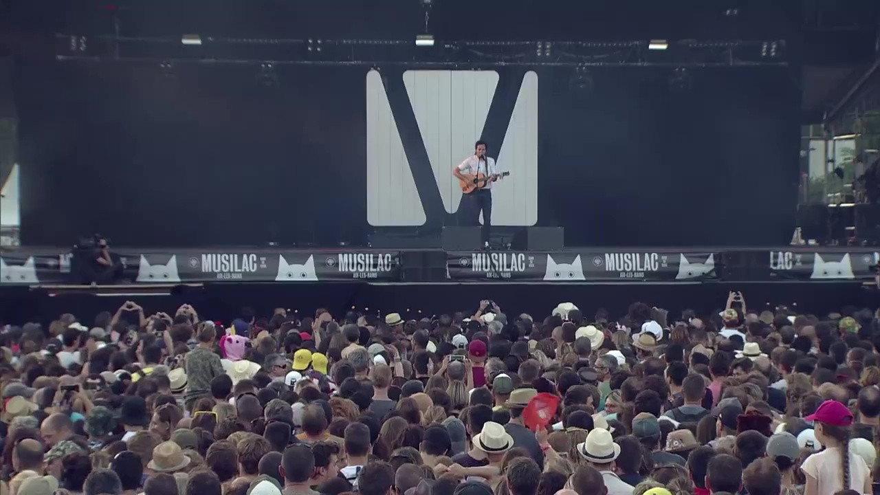 Vianney au Festival Musilac 2017 movie scene