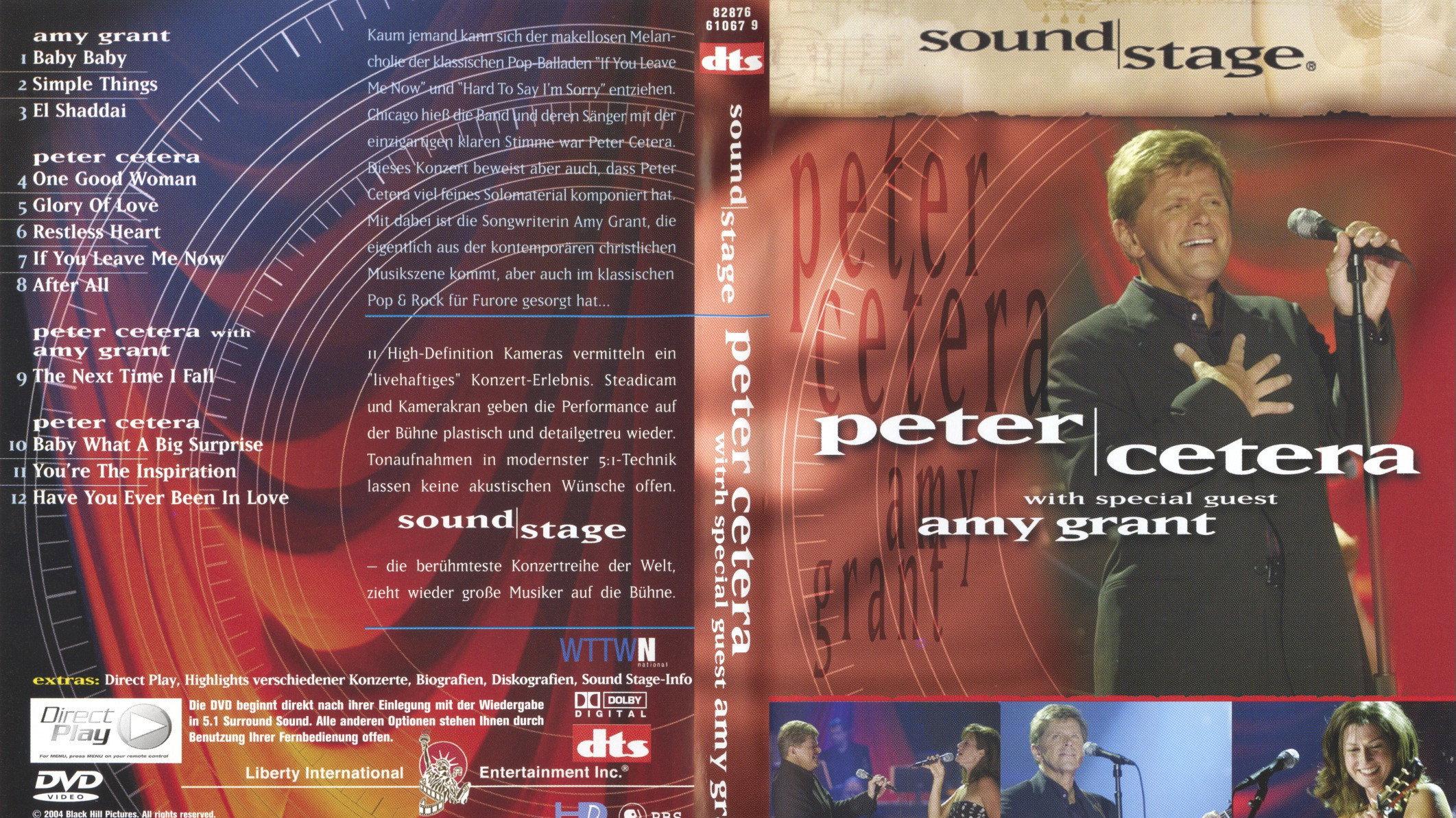 SoundStage Presents | Peter Cetera with special guest Amy Grant 2003 movie scene