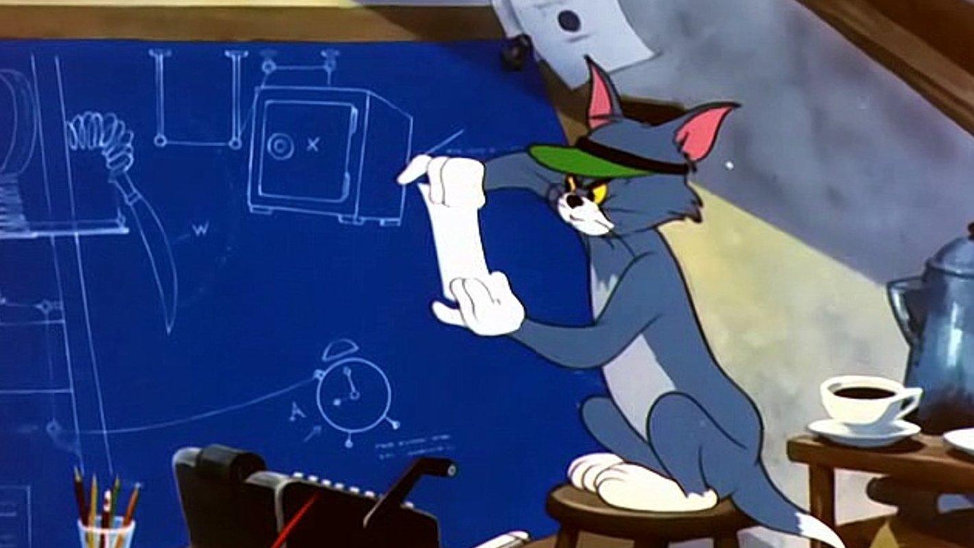 Designs on Jerry 1955 movie scene