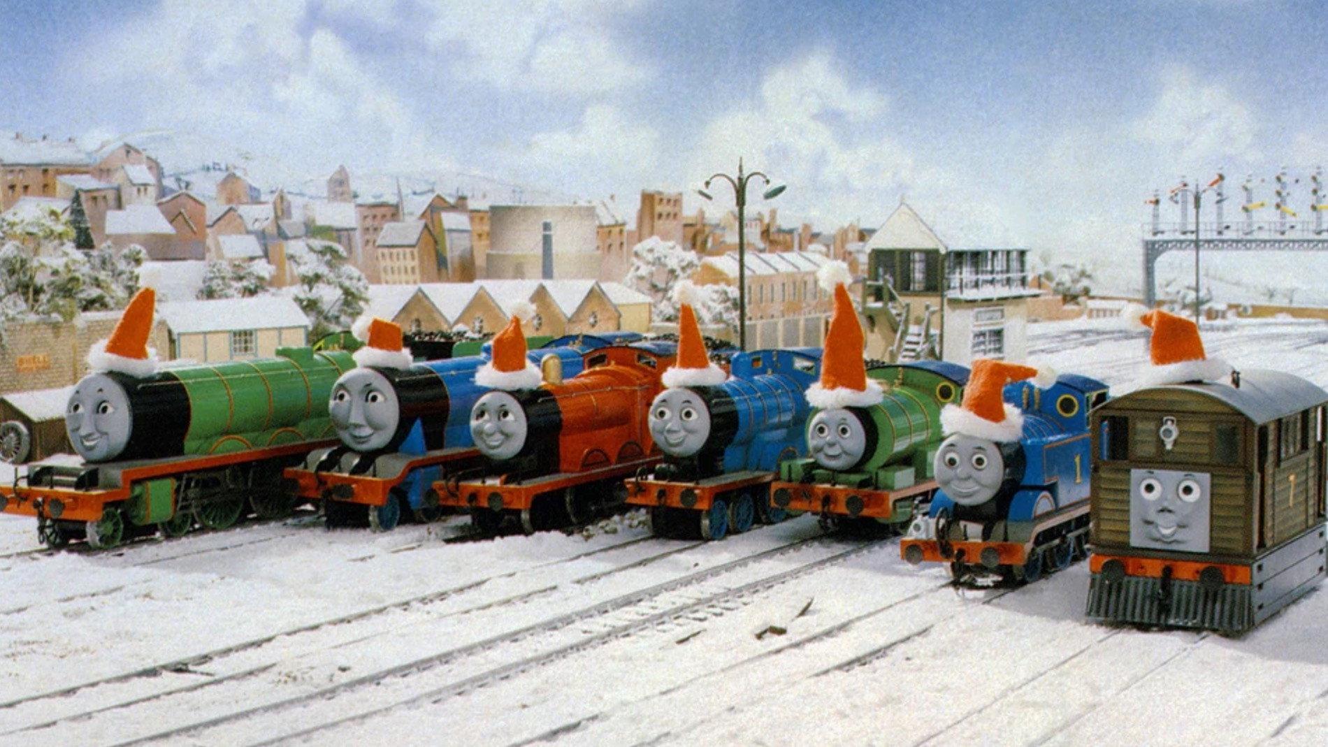 Thomas de Stoomlocomotief: Vrolijk Kerstfeest! 2005 movie scene