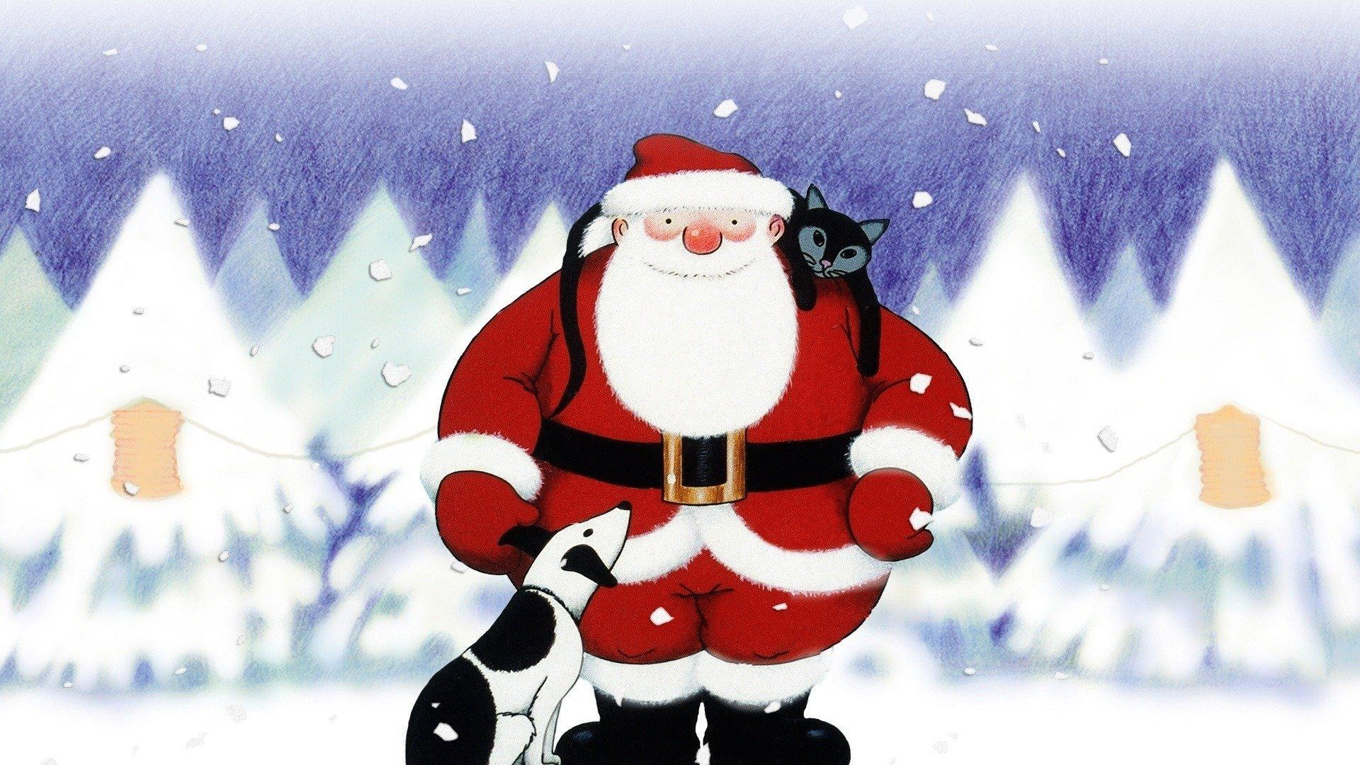 Father Christmas 1991 movie scene