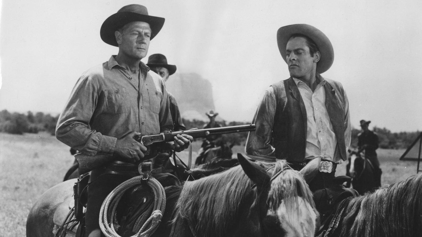 Stranger on Horseback 1955 movie scene