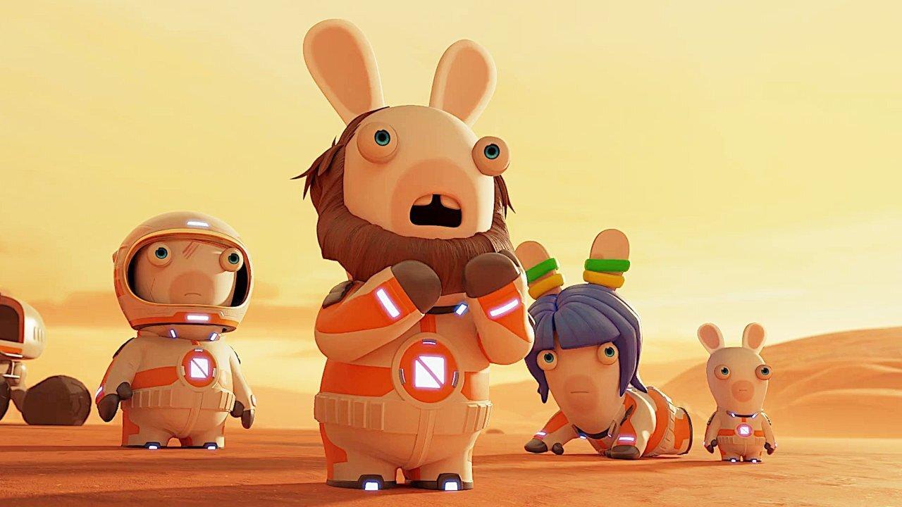 Rabbids Invasion - Mission To Mars 2021 movie scene