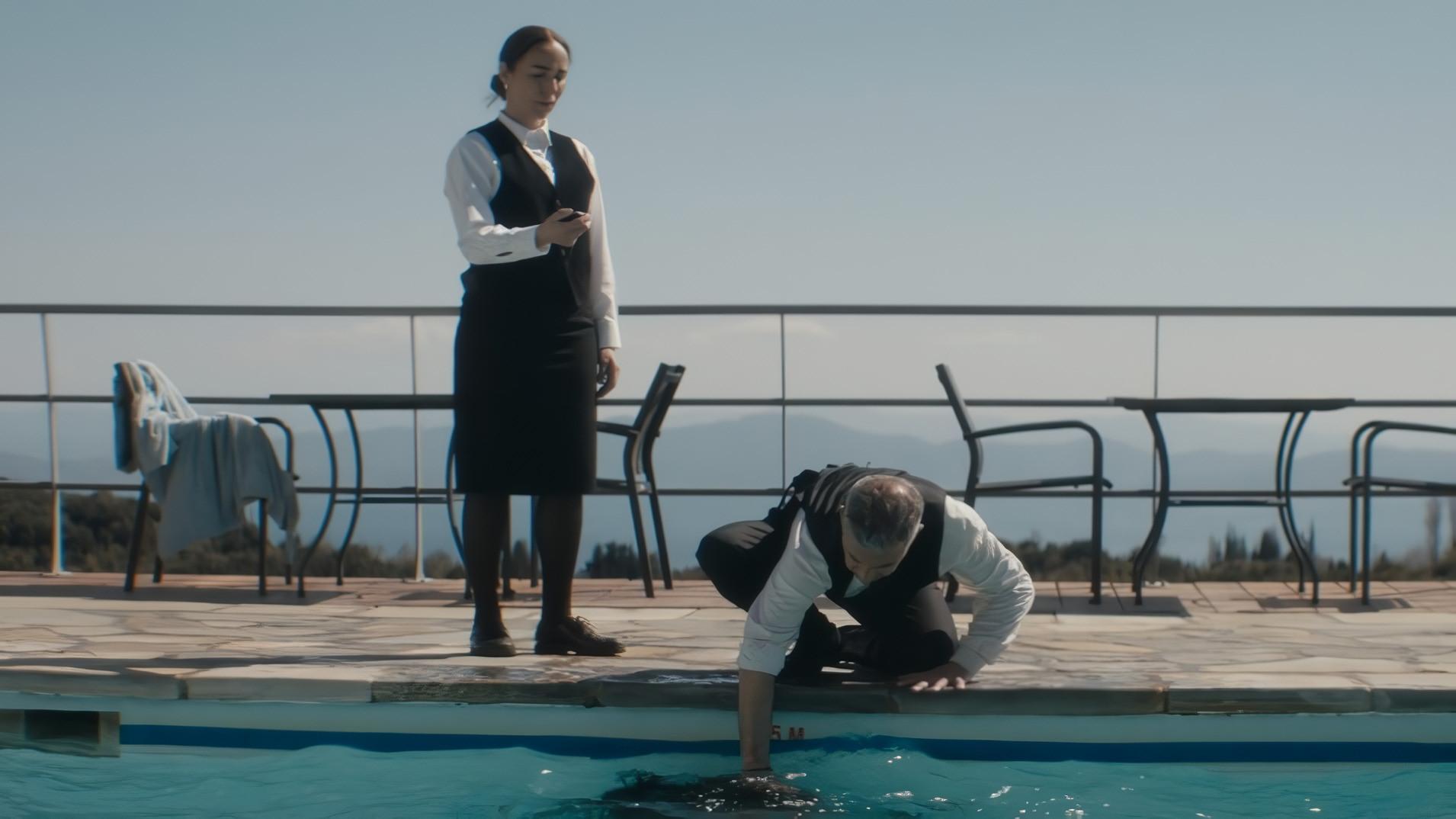 Hotel Centaur 2023 movie scene