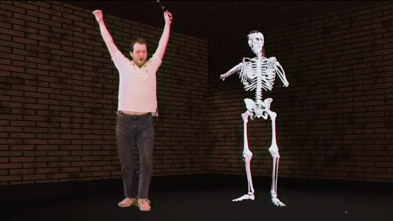 Skeleton Landlord 2020 movie scene