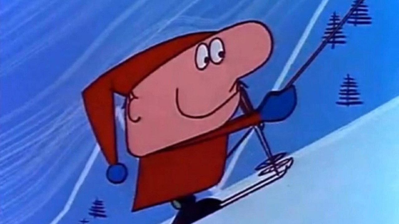 Mr. Rossi Goes Skiing 1963 movie scene