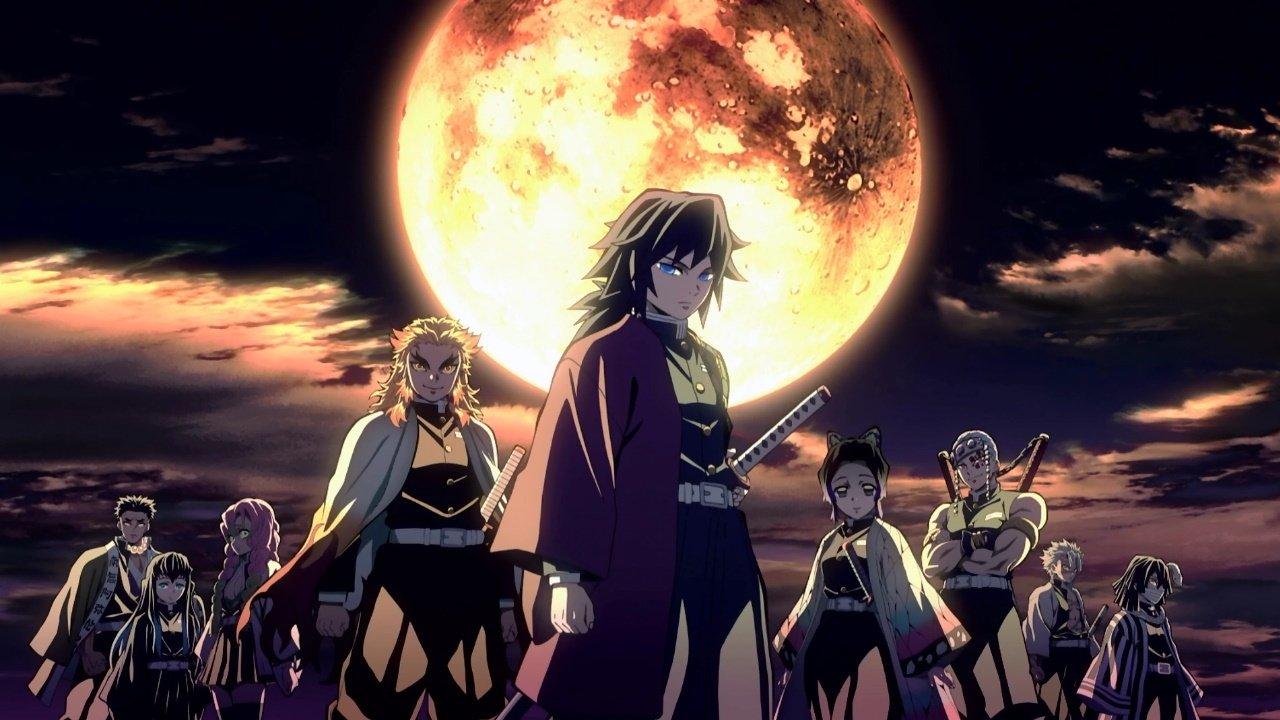 Demon Slayer: Kimetsu no Yaiba - The Hashira Meeting Arc 2021 movie scene