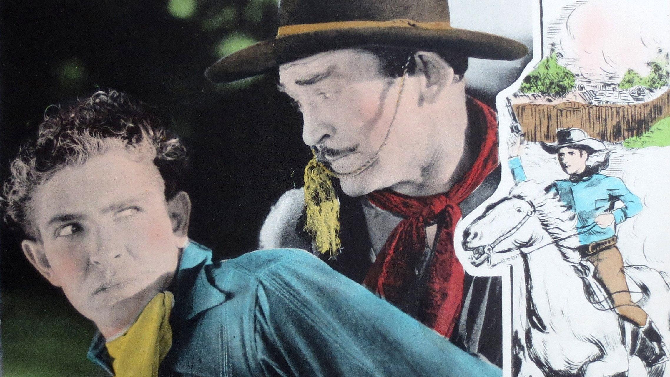 The Cowboy and the Outlaw 1929 movie scene
