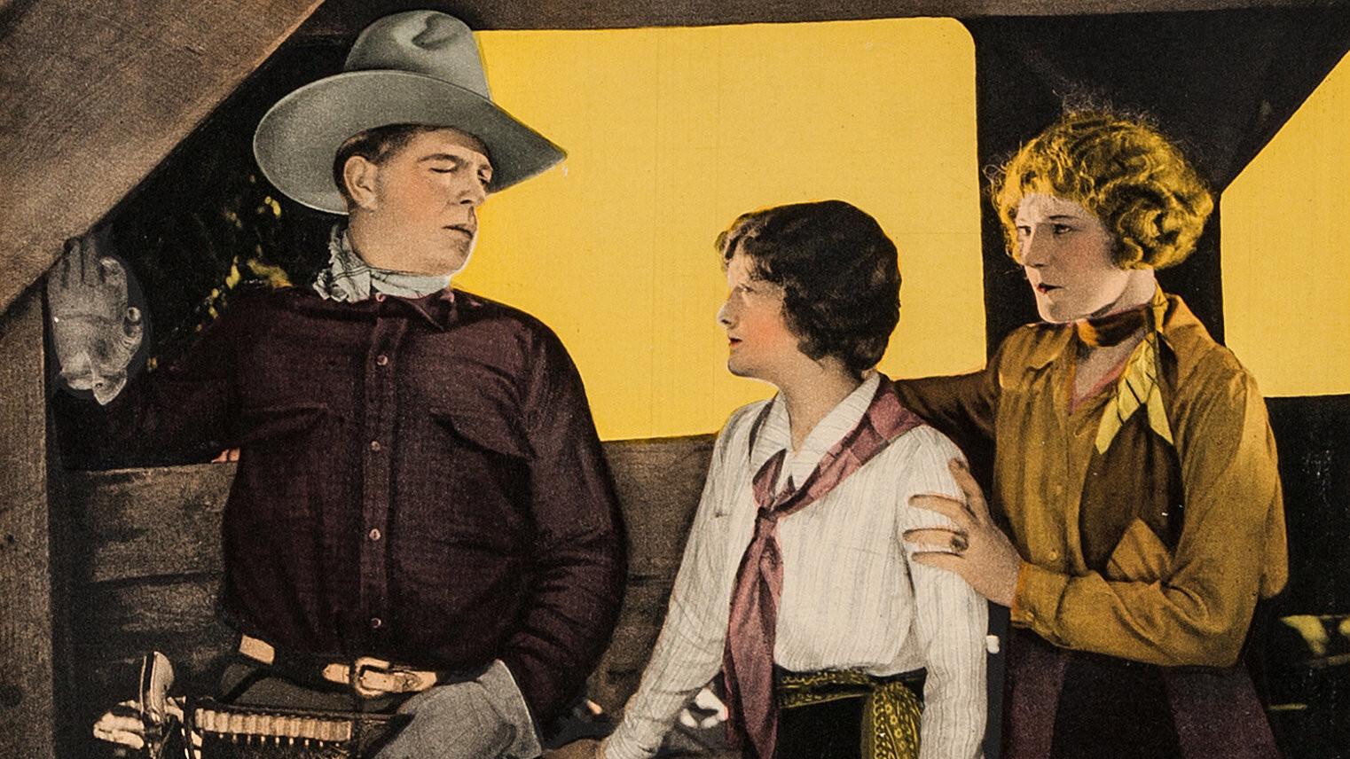The Saddle Hawk 1925 movie scene