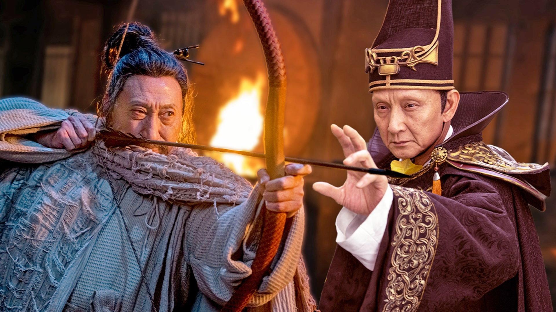 Strange Door and Dark Blade 2022 movie scene