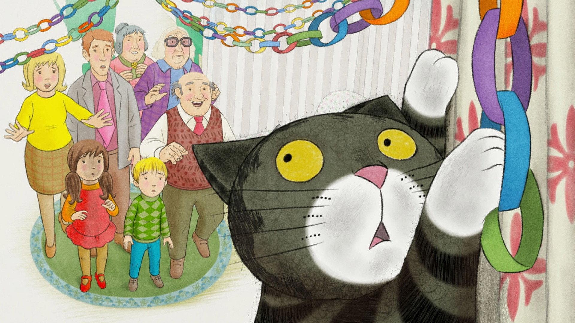 Mog's Christmas 2023 movie scene
