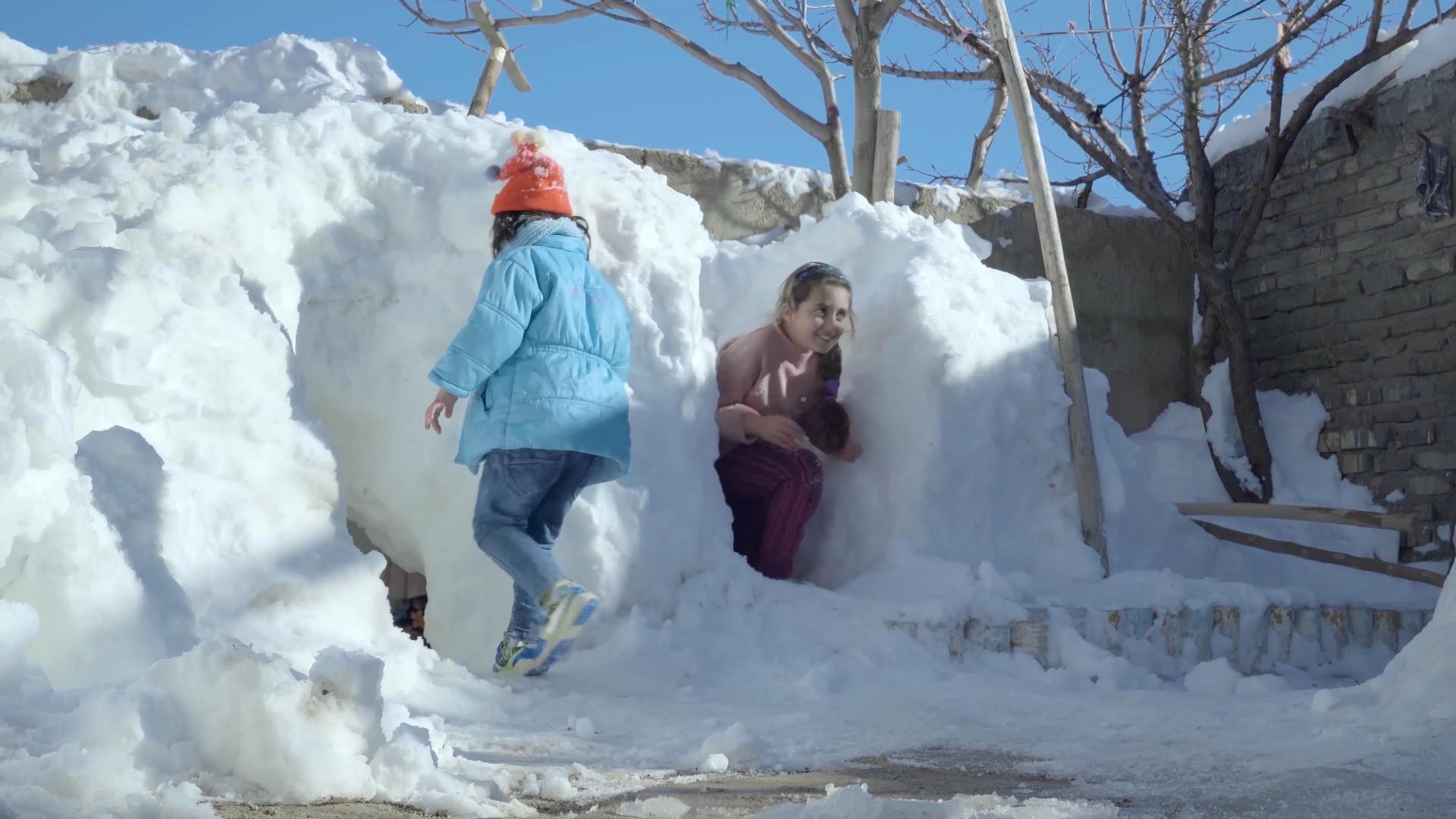 The Snow Calls 2020 movie scene