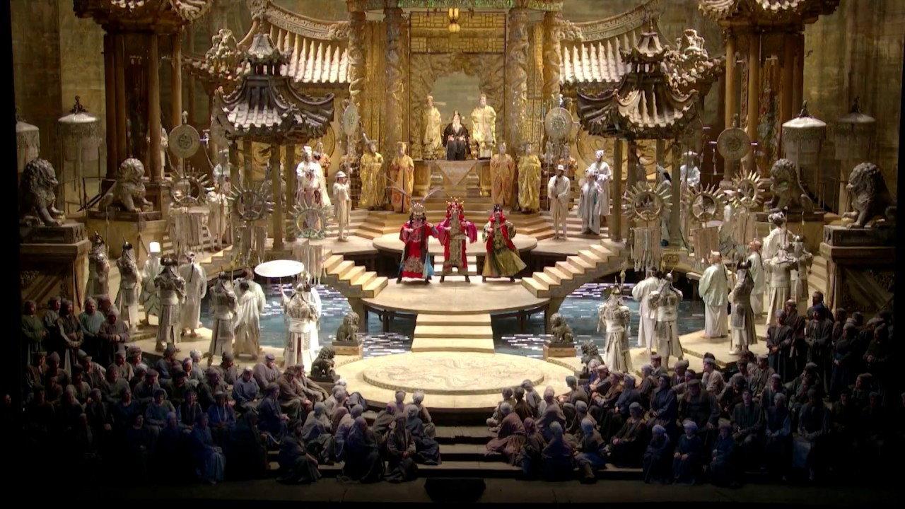 The Metropolitan Opera: Turandot 2019 movie scene