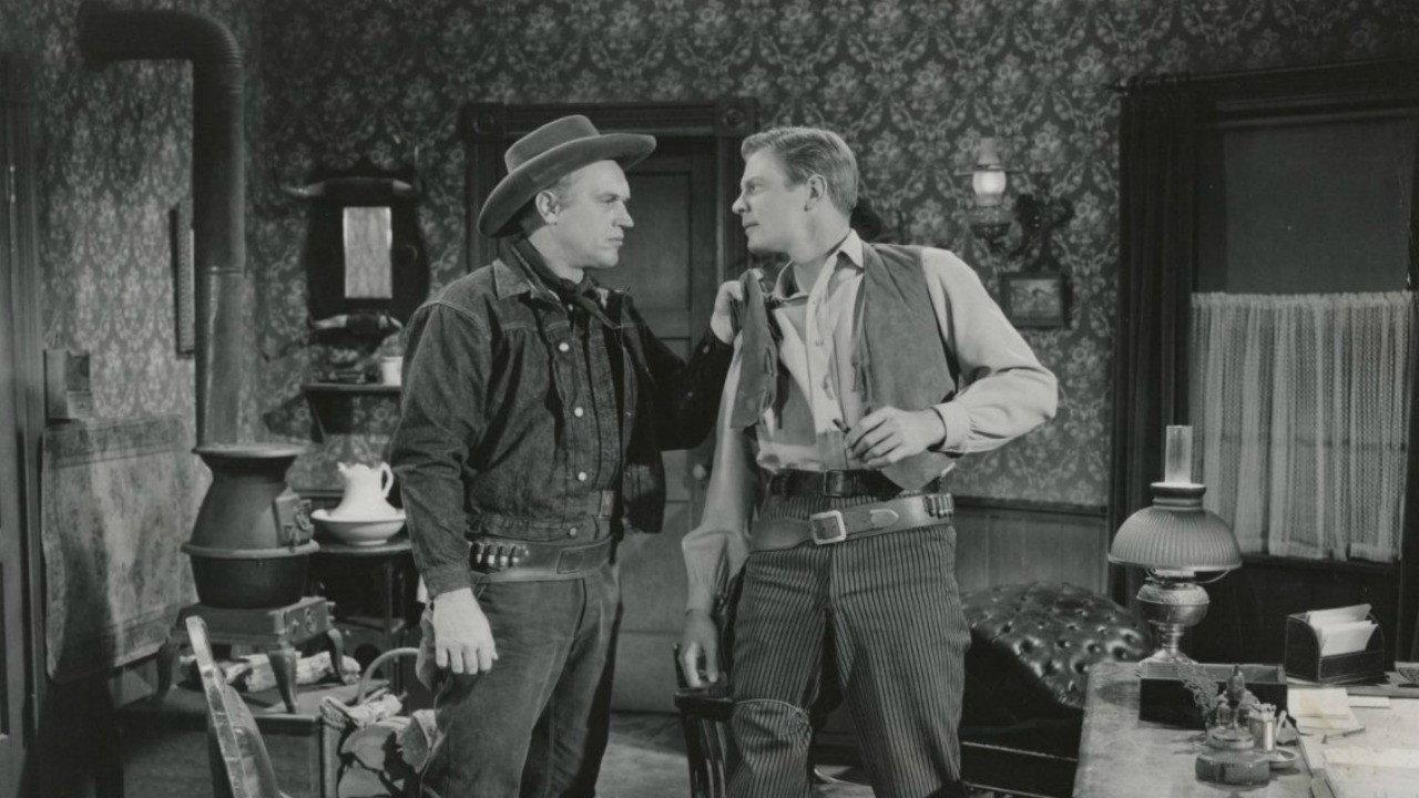 Canyon River 1956 movie scene