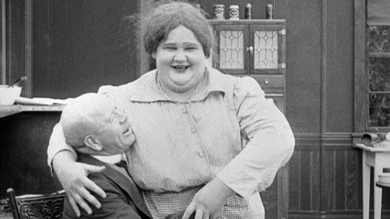 The Lottery Man 1916 movie scene