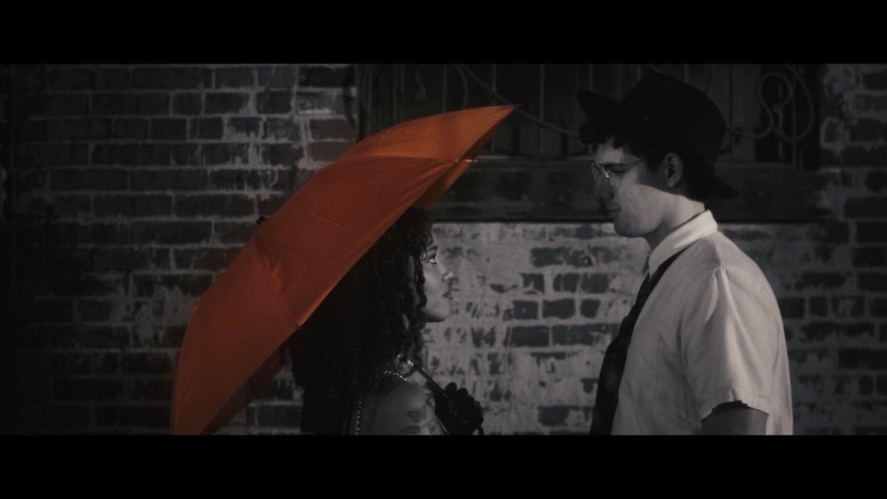 The Orange Umbrella 2026 movie scene
