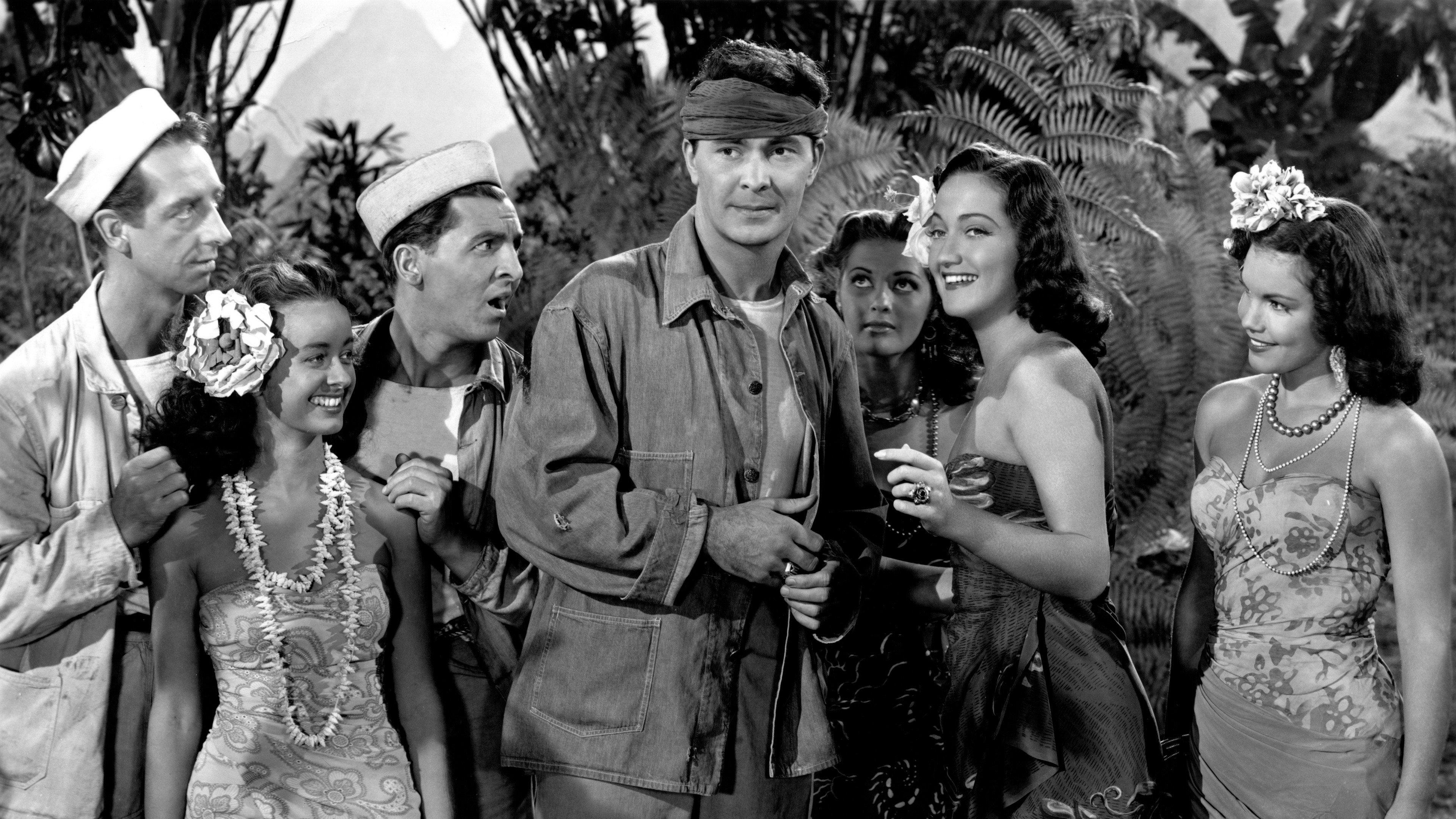 Rainbow Island 1944 movie scene