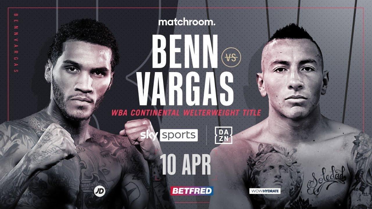Conor Benn vs. Samuel Vargas 2021 movie scene
