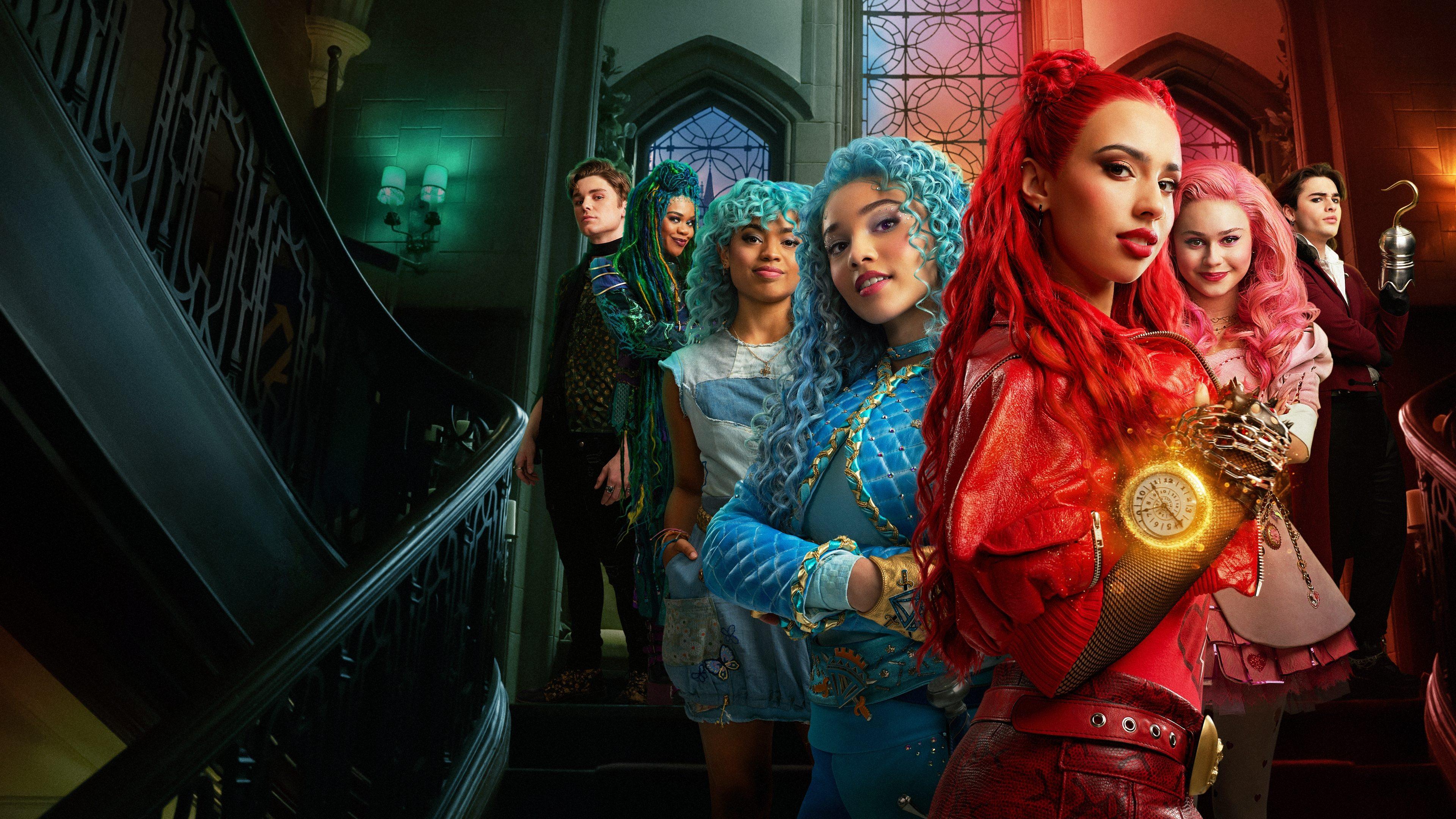 Descendants: The Rise of Red 2024 movie scene