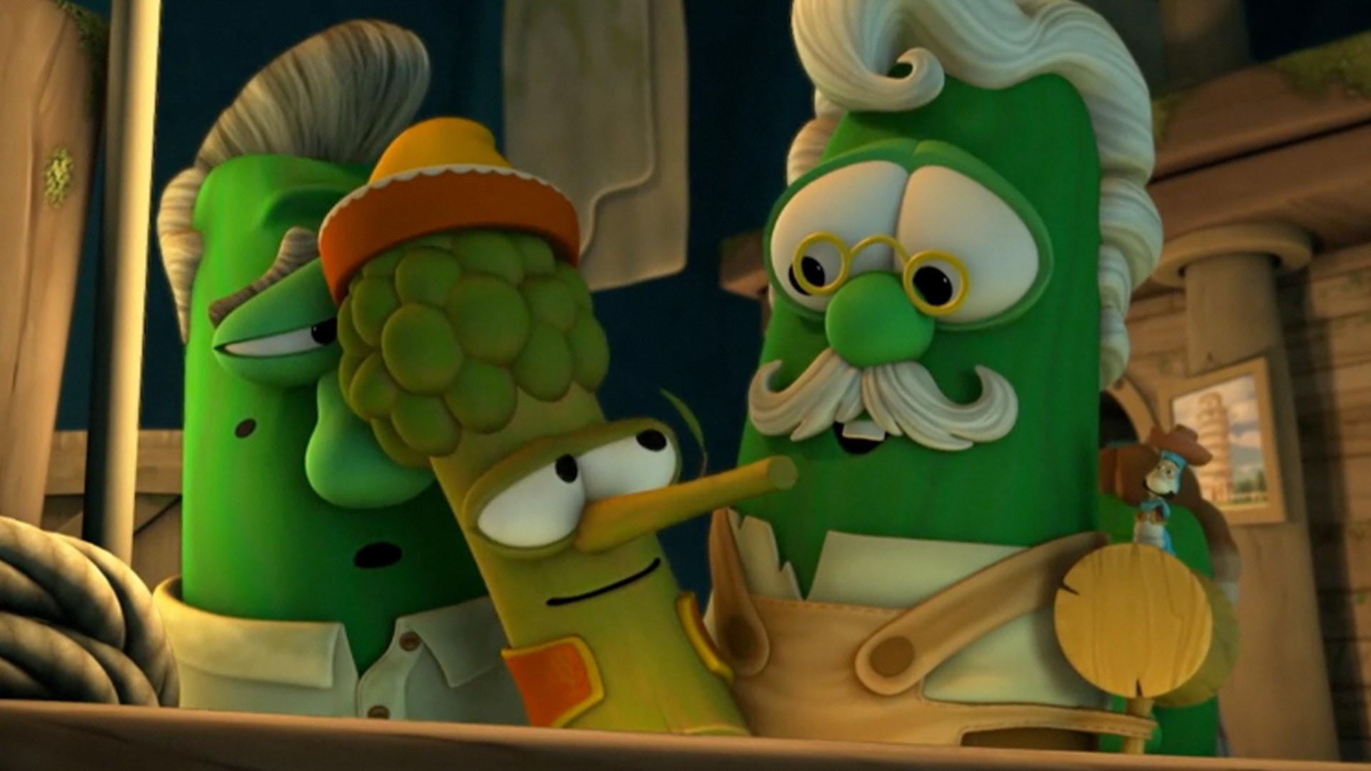 VeggieTales: Pistachio - The Little Boy that Woodn't 2010 movie scene