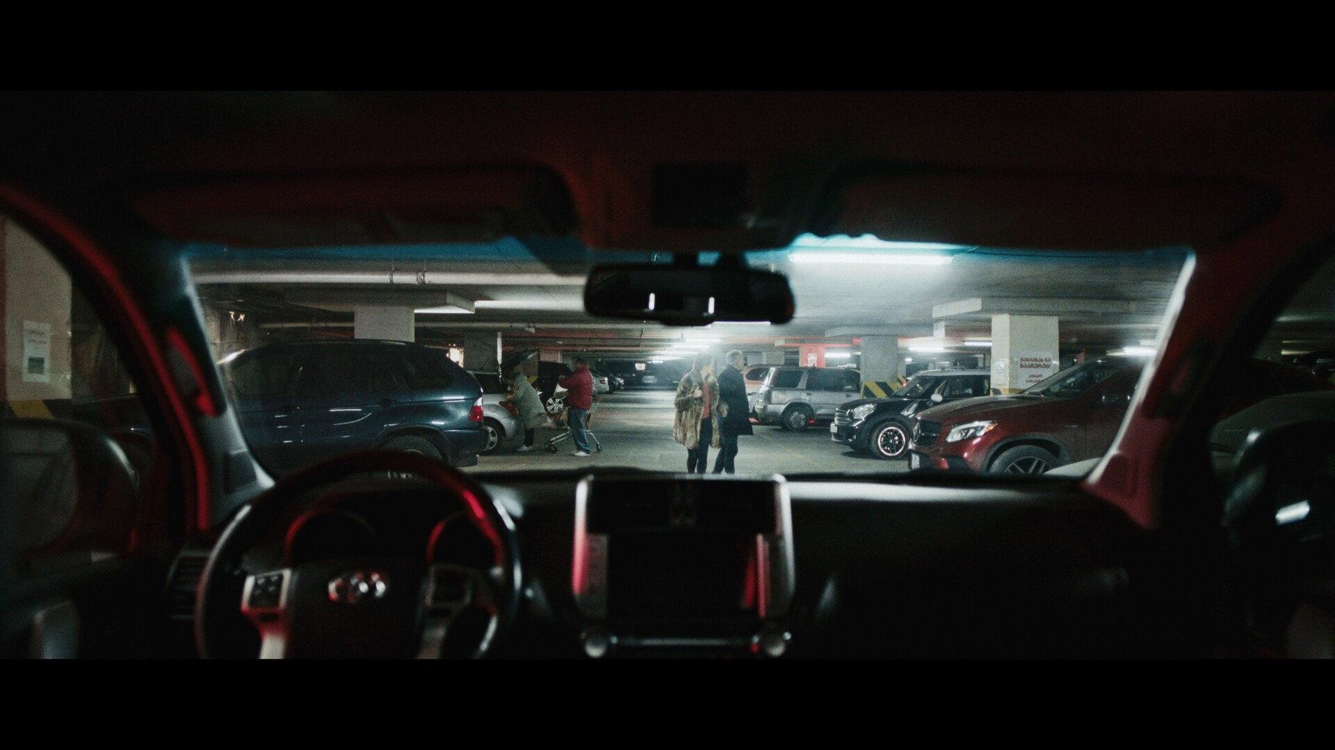 In the Car 2024 movie scene