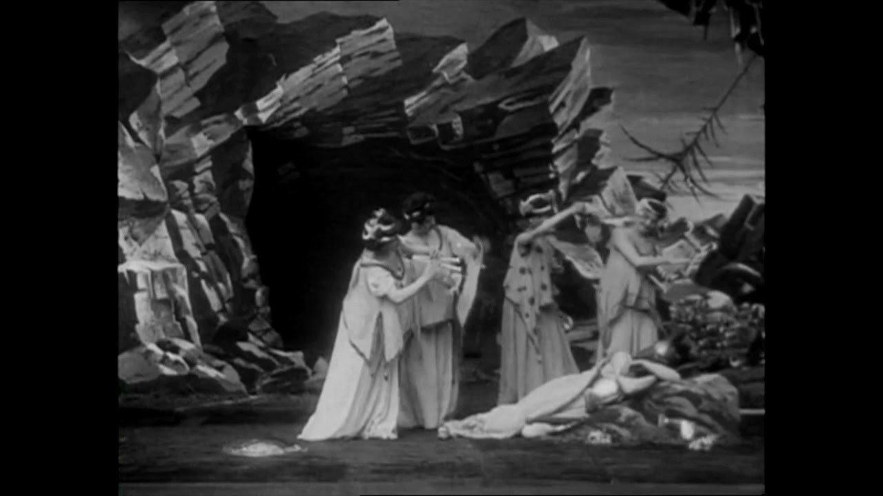 Ulysses and the Giant Polyphemus 1905 movie scene