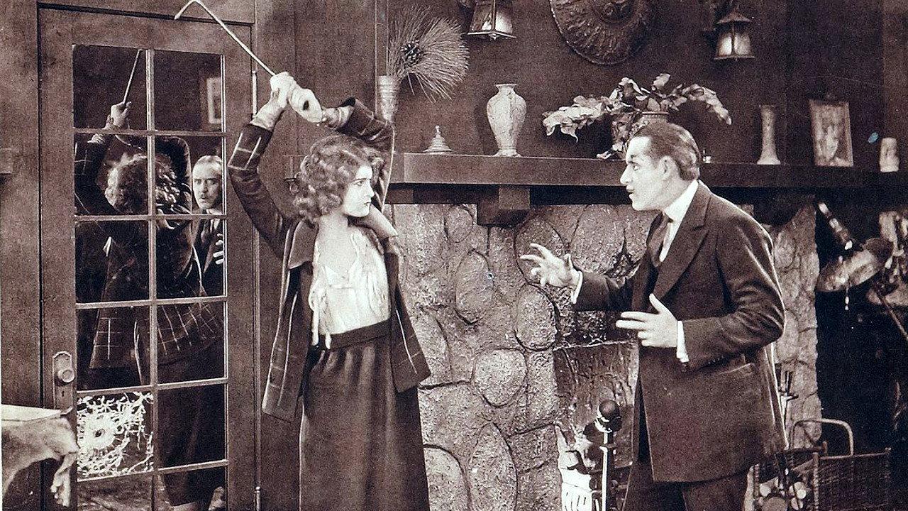 The Crossroads of New York 1922 movie scene