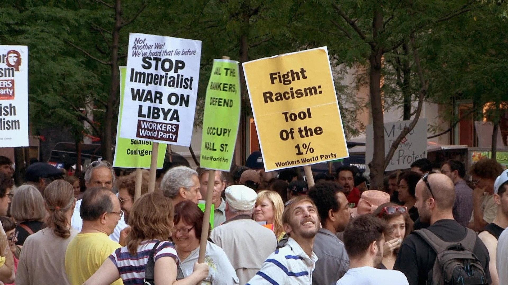 Occupy Unmasked 2012 movie scene