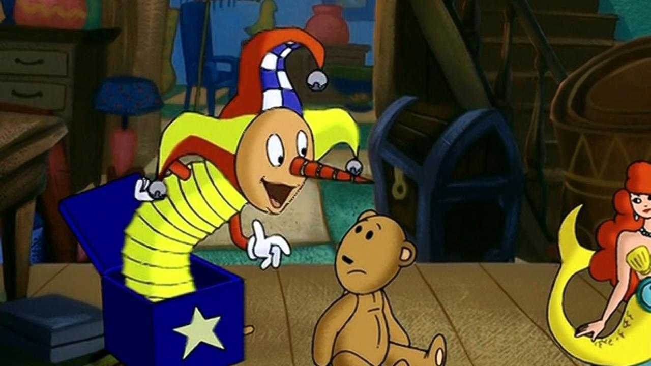 The Tangerine Bear: Home in Time for Christmas! 2000 movie scene