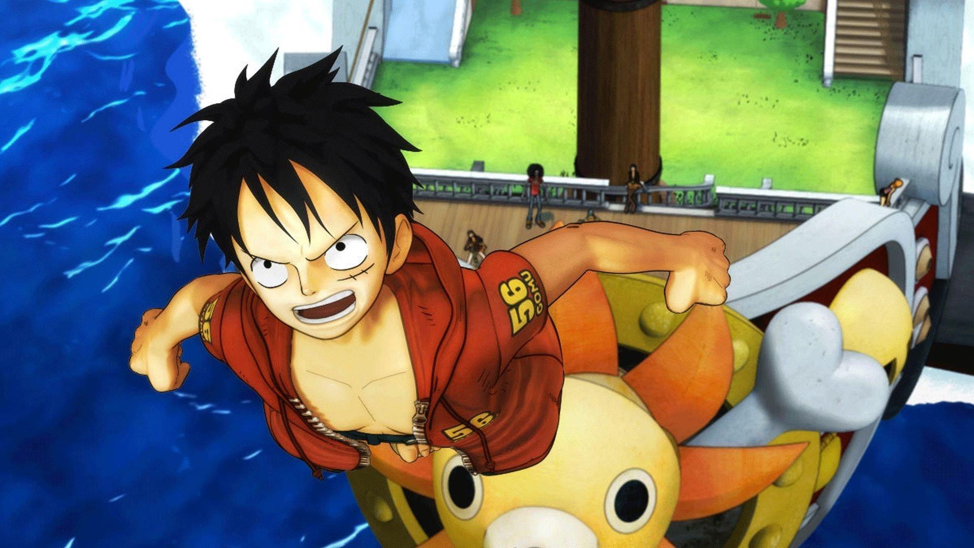 One Piece Mugiwara Chase 2011 movie scene