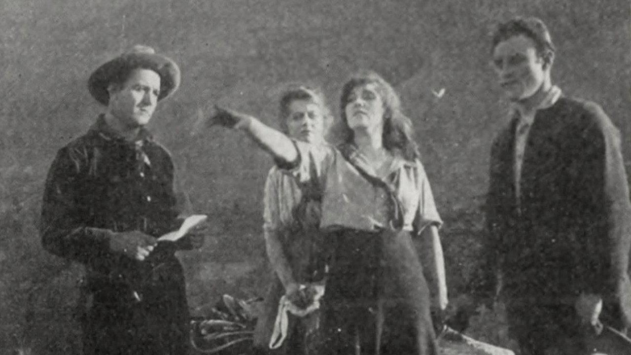 The Great Divide 1915 movie scene