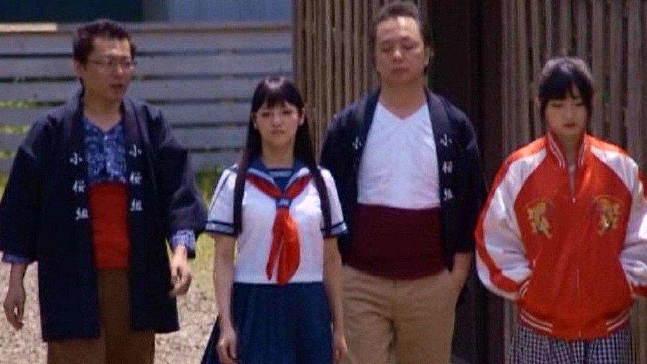 The Glasses Yakuza Girl 2015 movie scene