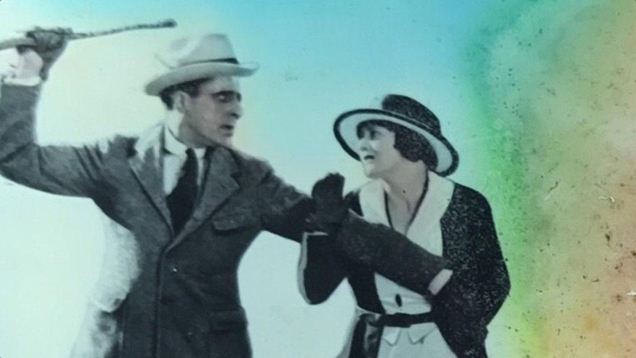 The Bronze Bell 1921 movie scene
