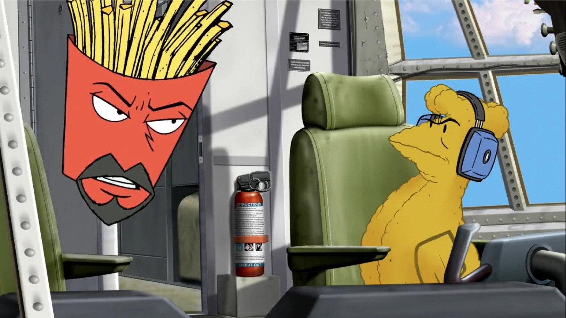 Aqua Teen Hunger Force Colon Movie Film for Theaters 2007 movie scene