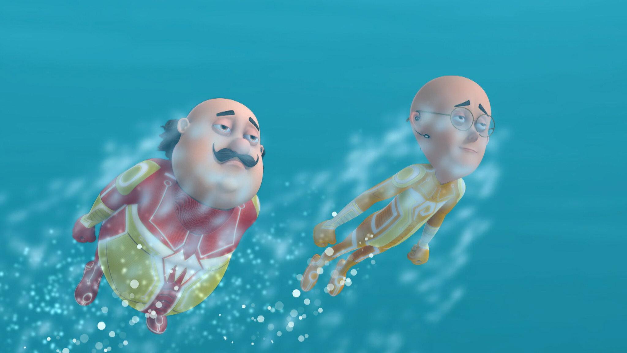 Motu Patlu the Superheroes – Super Villains from Mars 2019 movie scene