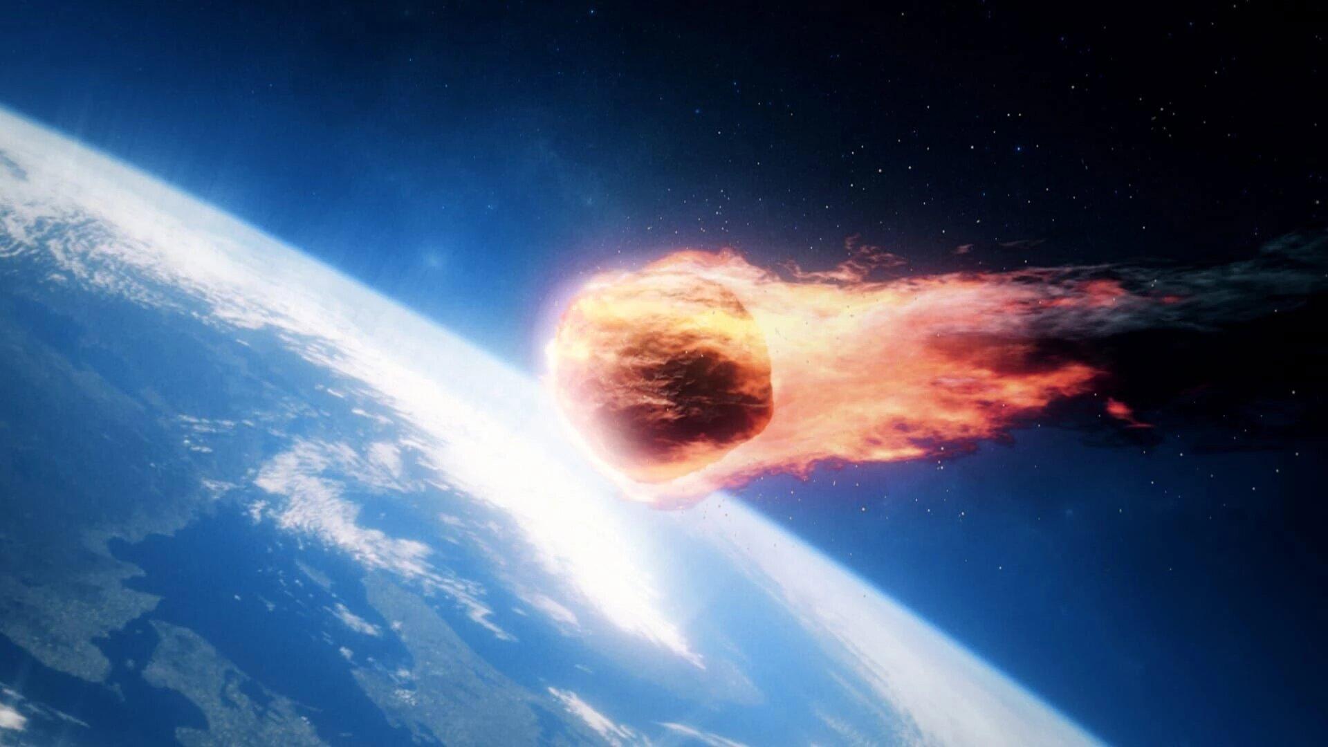 Collisions, Life and Death from Outer Space 2024 movie scene