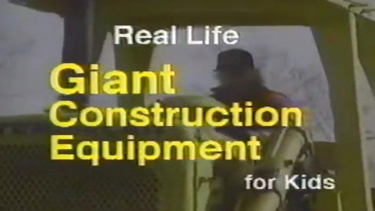 Real Life Giant Construction Equipment for Kids 1993 movie scene