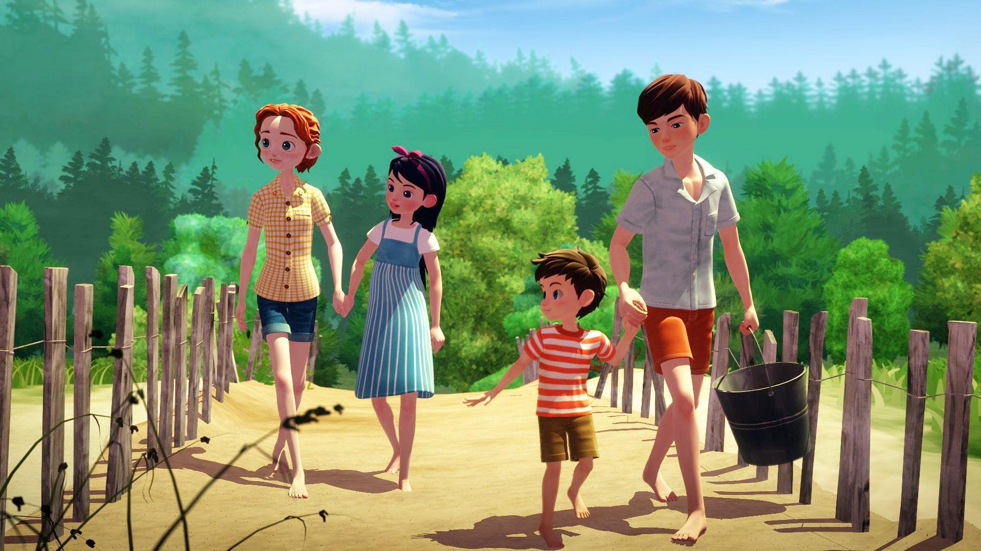 The Boxcar Children: Surprise Island 2018 movie scene