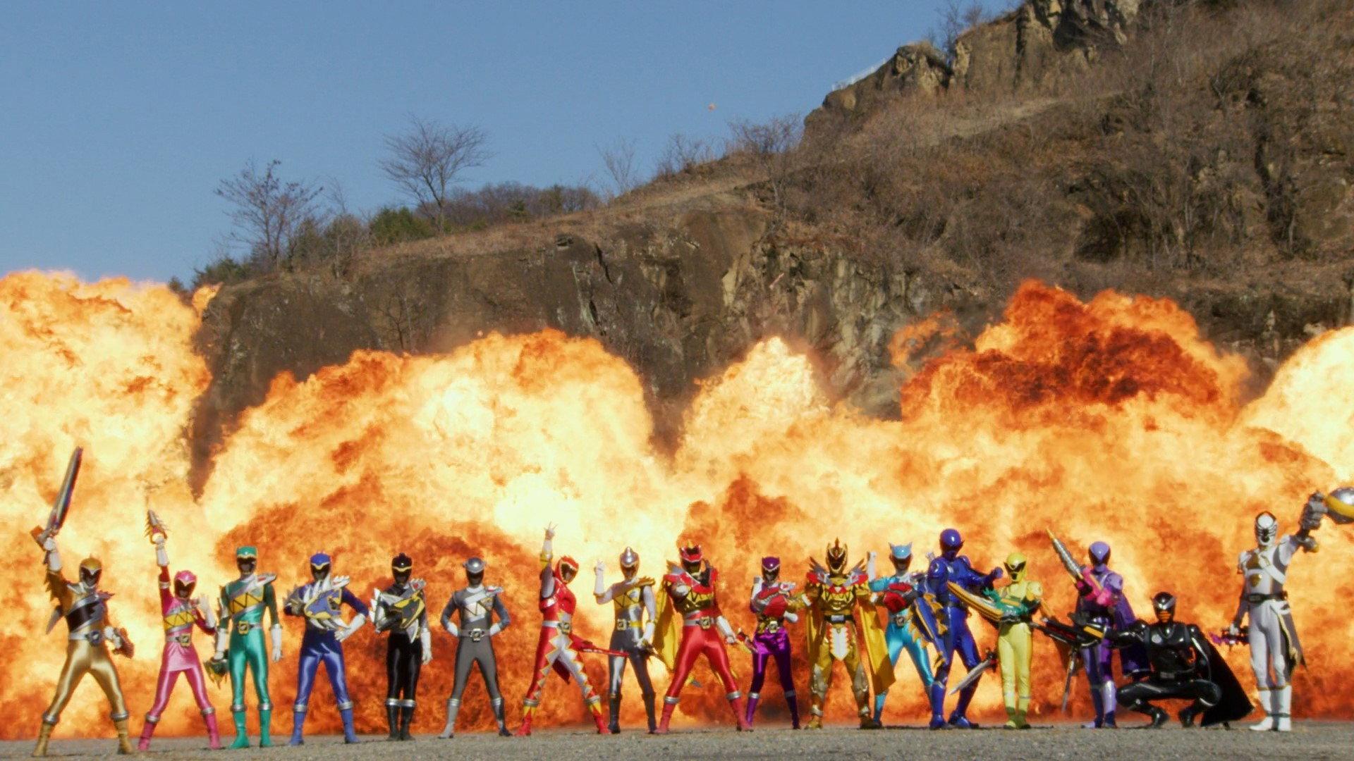 Ohsama Sentai King-Ohger vs. Kyoryuger 2024 movie scene