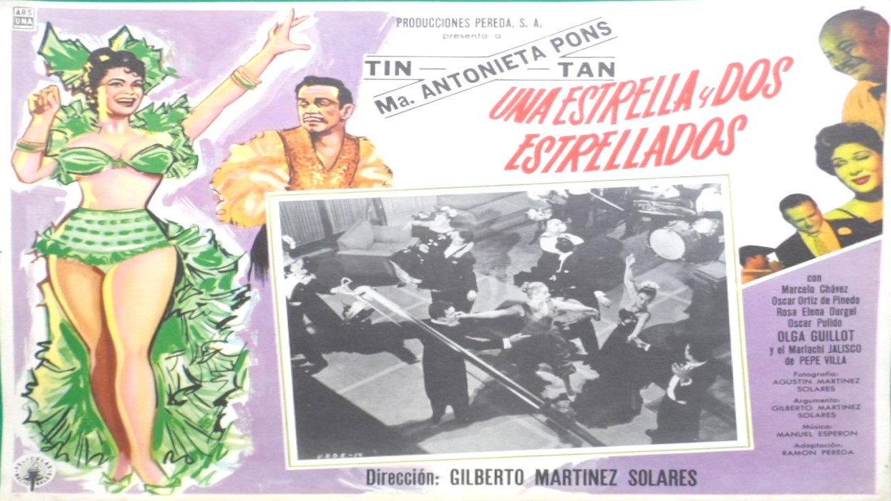 Una estrella y dos estrellados 1960 movie scene