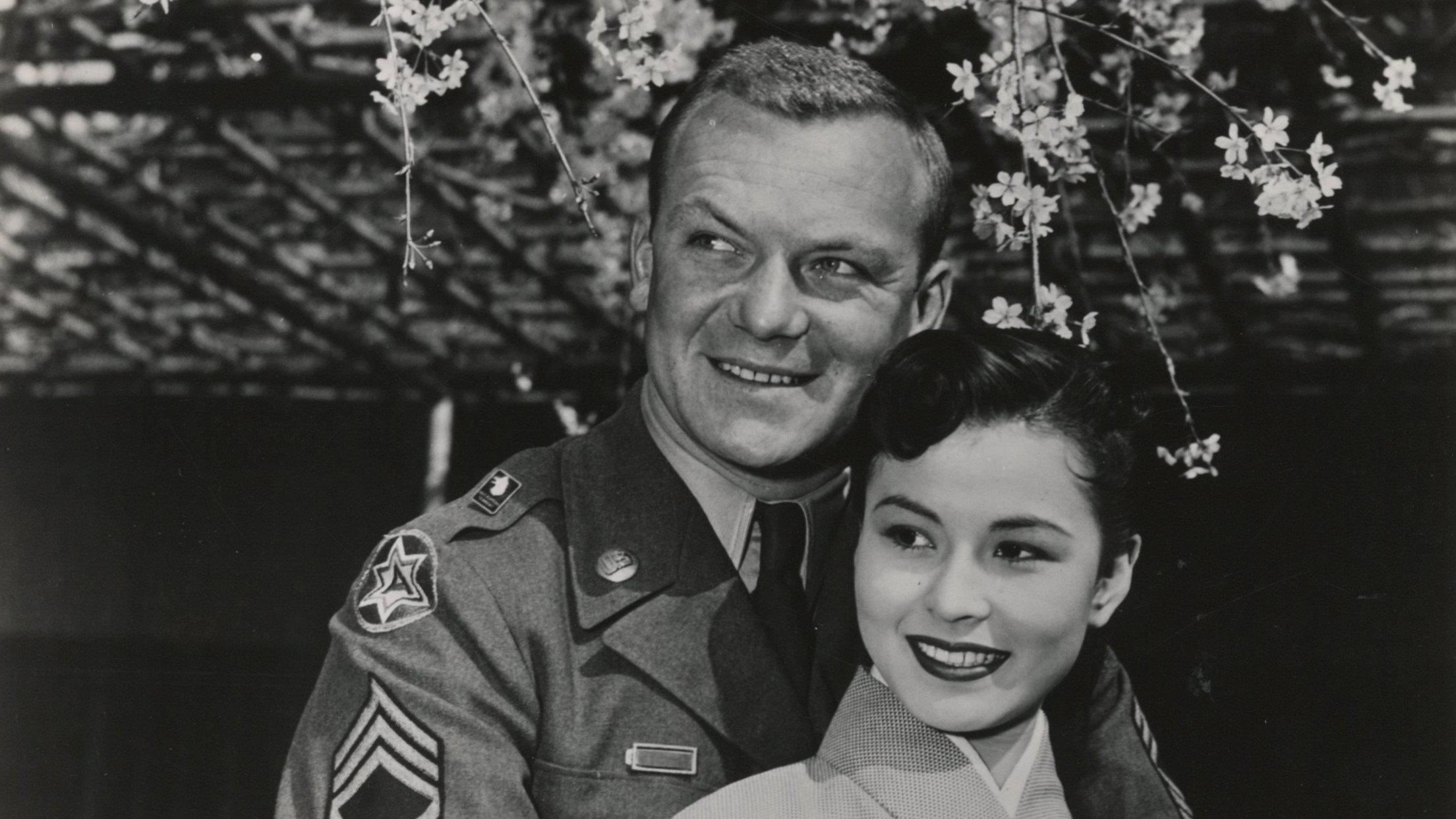 Three Stripes in the Sun 1955 movie scene