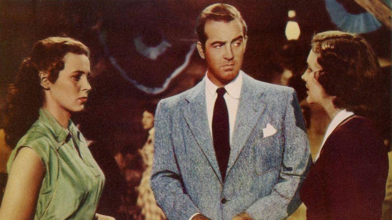 The Blazing Forest 1952 movie scene