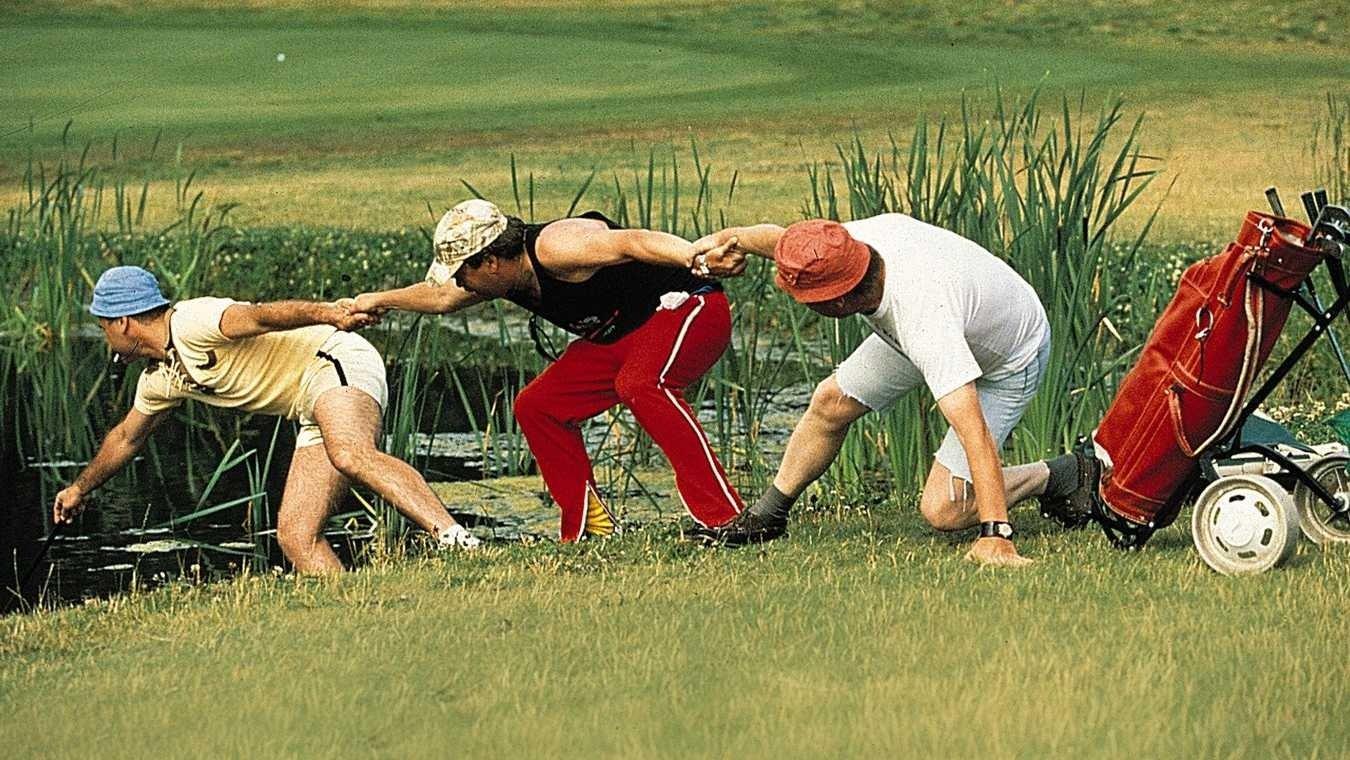 The Accidental Golfer 1991 movie scene